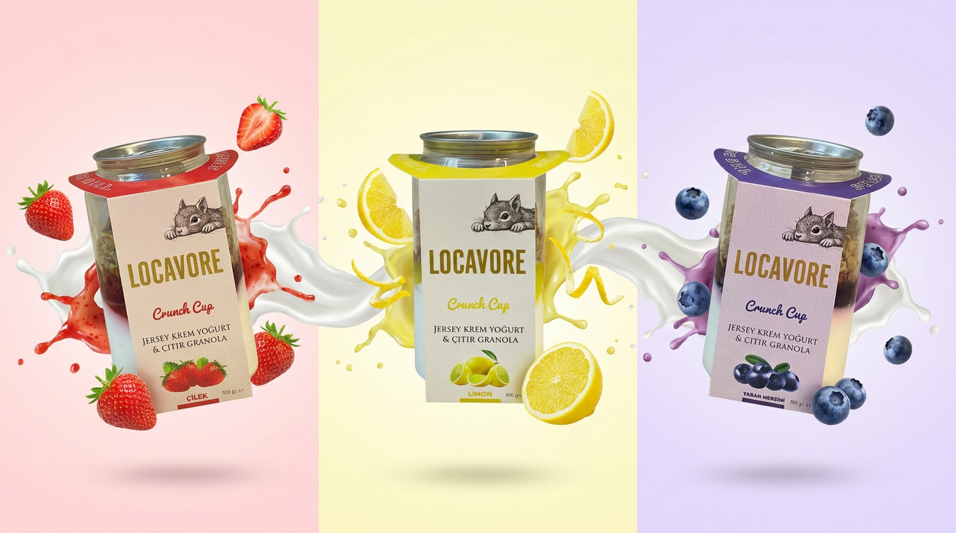 Locavore Crunch Cup koleksiyonu